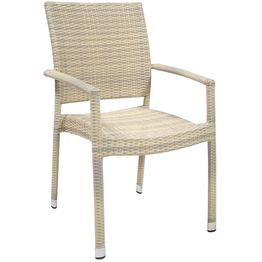 Tuoli Home4you Wicker-3, beige
