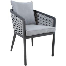 Tuoli Home4you Marie, harmaa