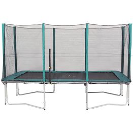 Trampoliini Home4you, 423x274cm, turvaverkolla