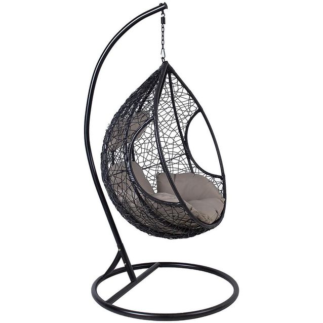 Riipputuoli Home4you Droplet, musta