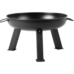 Tulisija Home4you Warm Seeker, 55cm, musta