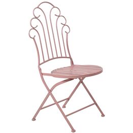 Tuoli Home4you Rosy, taitettava, pinkki