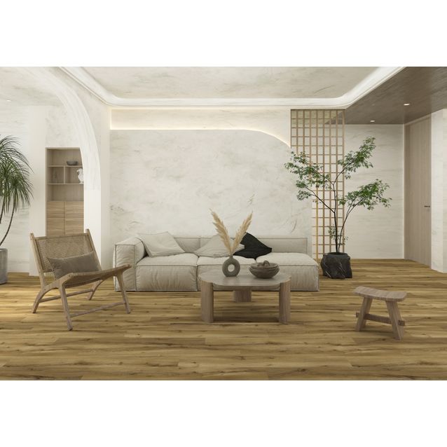 Vinyylilankku Habitas Flooring Inglewood, jäykkäydin, askeläänieriste