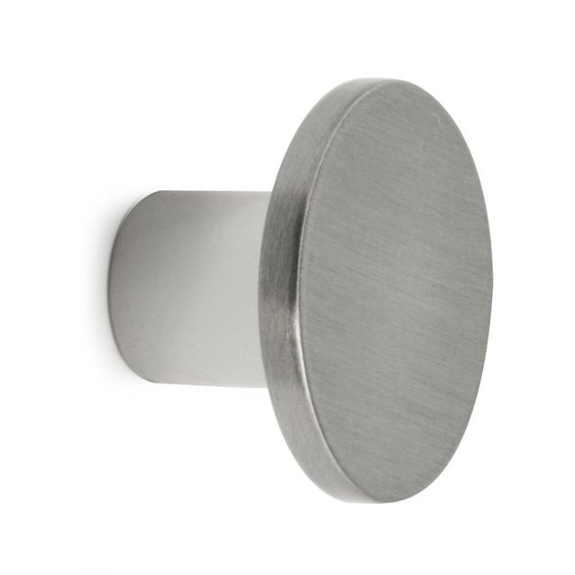 Nuppivedin Habo Charlie Ø28mm harjattu nikkeli