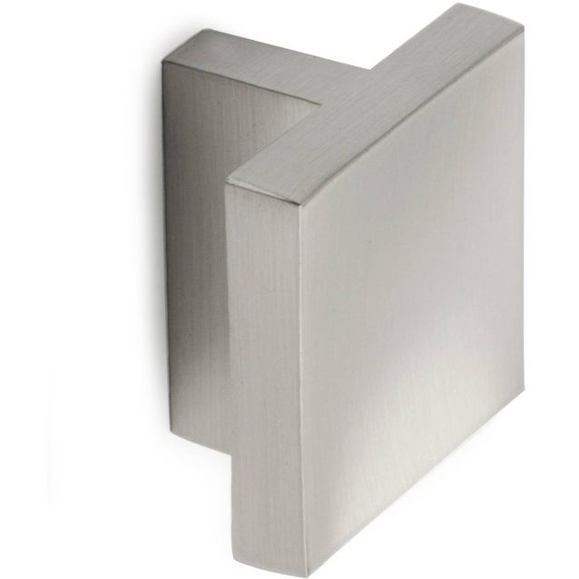 Nuppivedin Habo Joey 40x40mm harjattu nikkeli