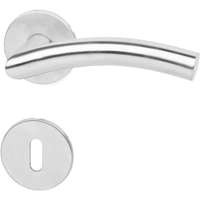 Väliovenpainike Habo A13187-16 teräs