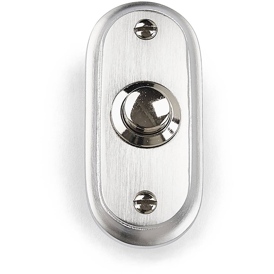 Ovikellonpainike Habo 541 mattakromi