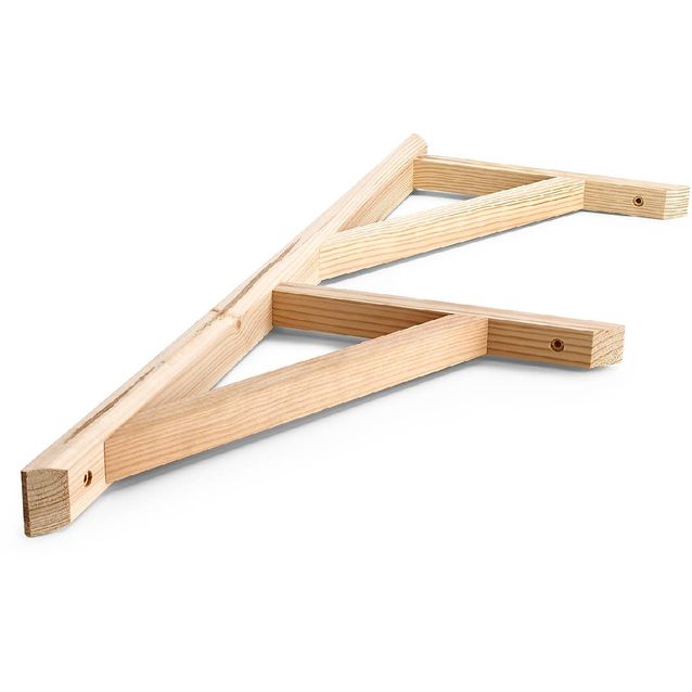 Hyllynkannatin Habo Tupla 400 250x760mm mänty