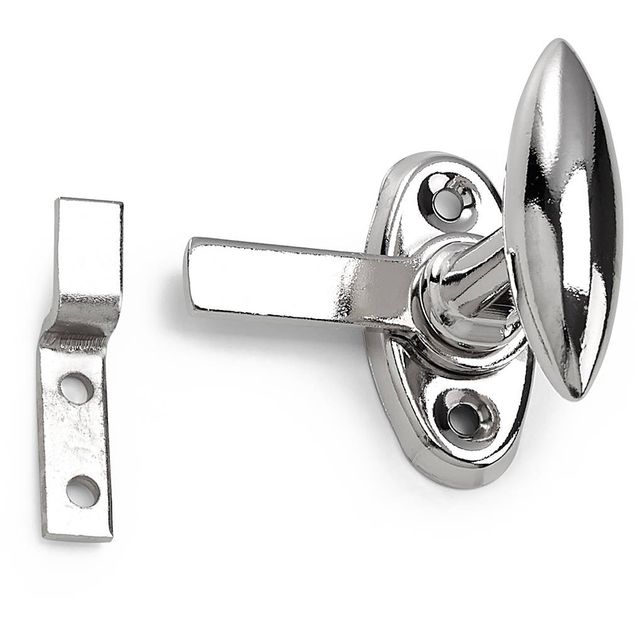 Kääntösuljin Habo 3 + vastakappale niklattu