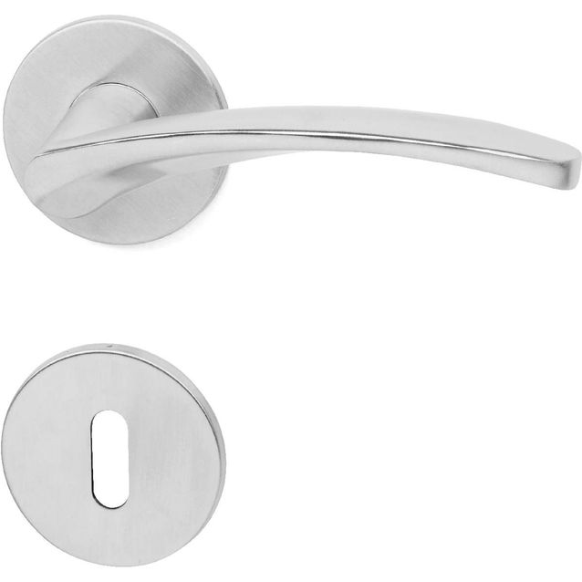 Väliovenpainike Habo Helsinki avainkilvellä teräs