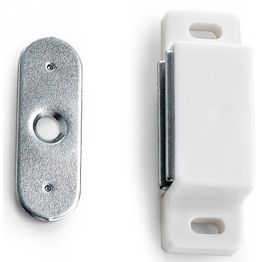 Magneettisalpa Habo 2029 2kg valkoinen 2 kpl