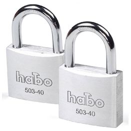 Riippulukko Habo 503-40 40mm alumiini 2kpl