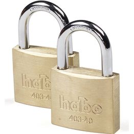 Riippulukko Habo 403-40 40mm messinki 2kpl