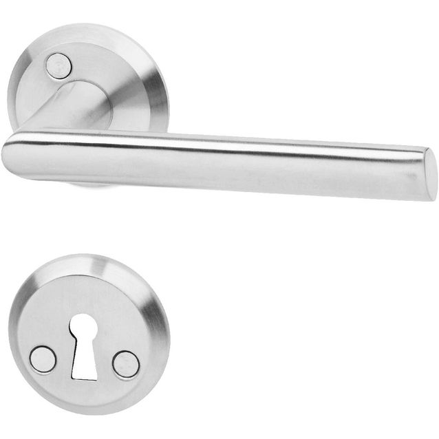 Väliovenpainike Habo Boston avainkilvellä teräs