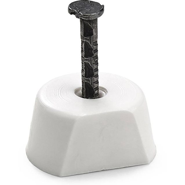 Hyllynkannatin Habo 1567 valkoinen 12 kpl