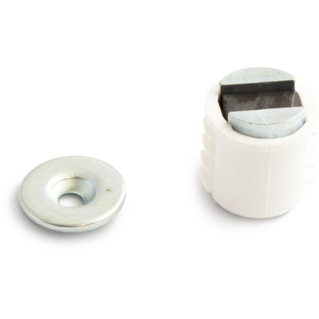 Magneettisalpa Habo 2732 2kg valkoinen 2 kpl