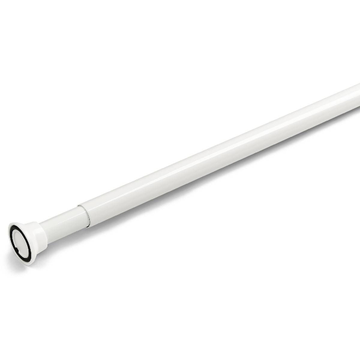 Suihkuverhotanko Habo 7010 1200-2000mm valkoinen