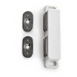 Magneettisalpa Habo 2028 2x4kg valkoinen