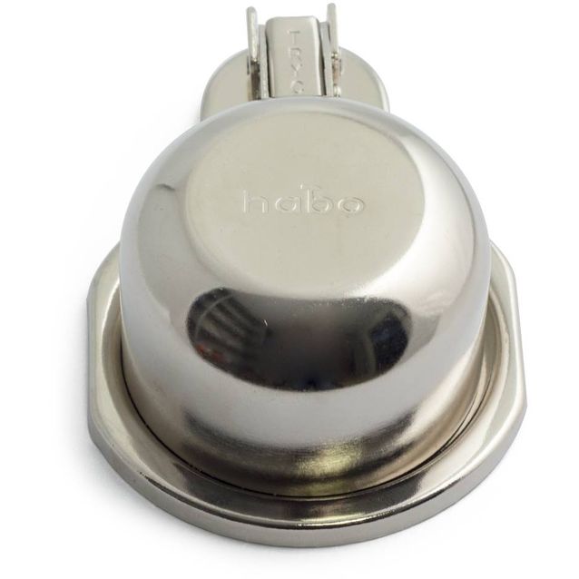 Vääntönupin suoja Habo 74 niklattu