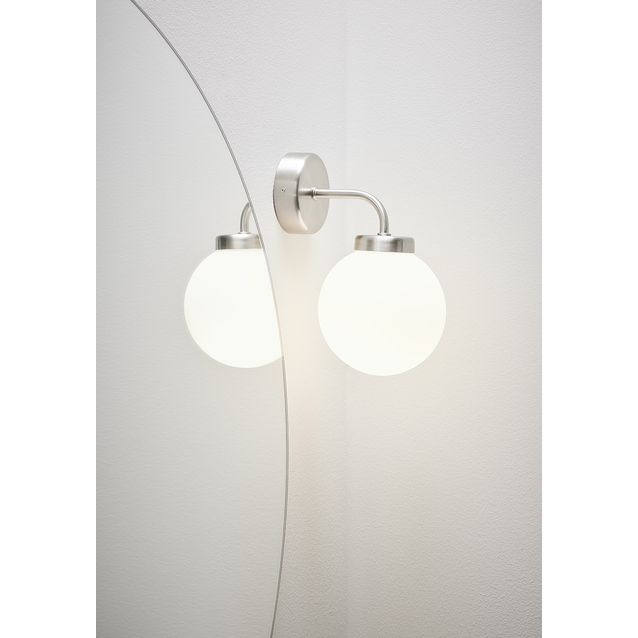 Seinävalaisin Hafa Globe, harjattu kromi