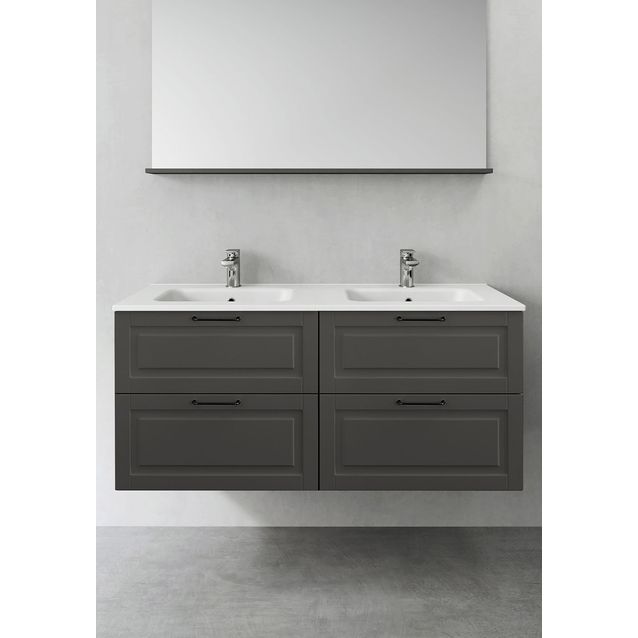 Kaksoisallaskaappi Hafa Grace, 1200x535mm, antrasiitti