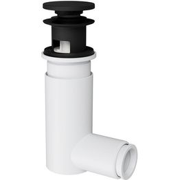 Viemärisarja Hafa Easy Clean, pohjaventtiilillä, musta