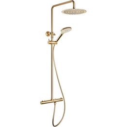 Sadesuihkusetti Hafa Fine, cc150, Ø200 mm sadesuihkupää, termostaattihanalla, messinki