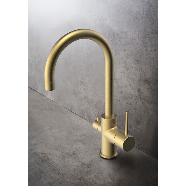 Keittiöhana Hafa Bow, APK-liitäntä, messinki