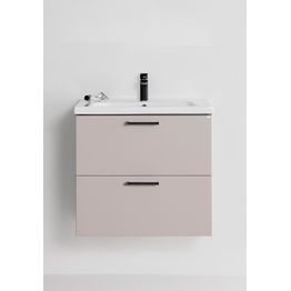 Allaskaappi altaalla Hafa Silk, 600 mm, vaalea beige