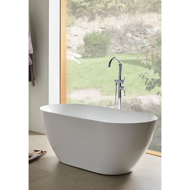 Kylpyamme Hafa Pond, 1400x730 mm, valkoinen