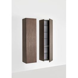 Kylpyhuoneen korkea kaappi Hafa Go, 155.5x40x35cm, hyllyillä, eri värejä