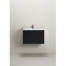 Allaskaappi altaalla Hafa Go, 610 mm, musta