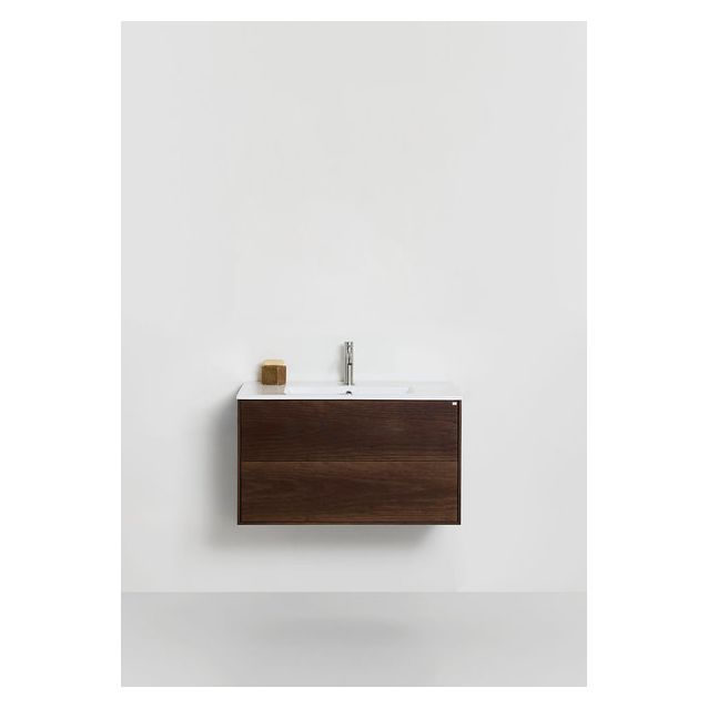 Allaskaappi Hafa Edge, 450x800x456mm, savu tammi