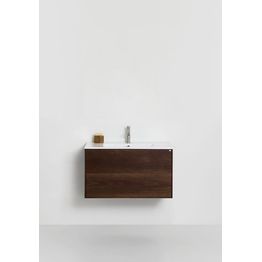 Allaskaappi altaalla Hafa Edge, 470x810x465mm, 2 ltk, eri värejä