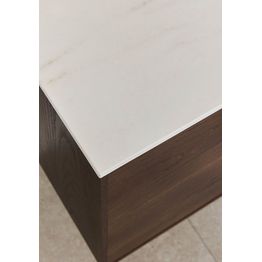 Kylpyhuoneen pöytätaso Hafa Dekton Rem, kivikomposiitti, marmorimeleerattu, eri kokoja