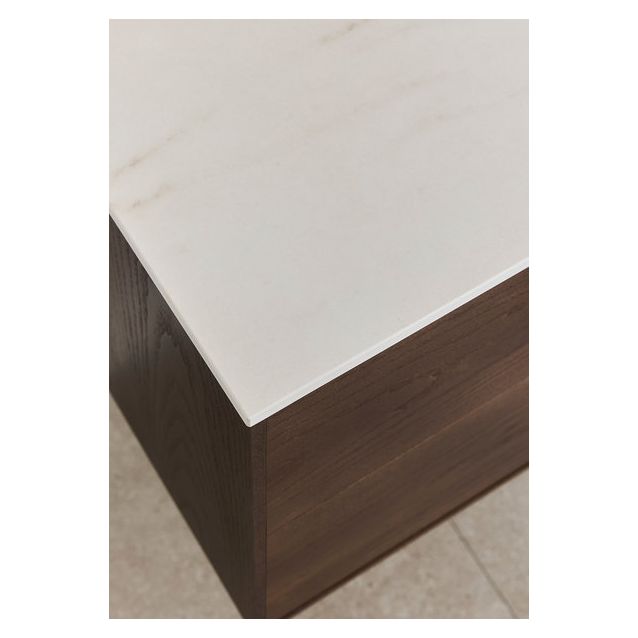 Kylpyhuoneen pöytätaso Hafa Dekton Rem, 1.2x201x46.2cm, kivikomposiitti, marmorimeleerattu