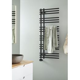 Pyyhekuivain Noro Arc Black, 1200x500 mm, musta