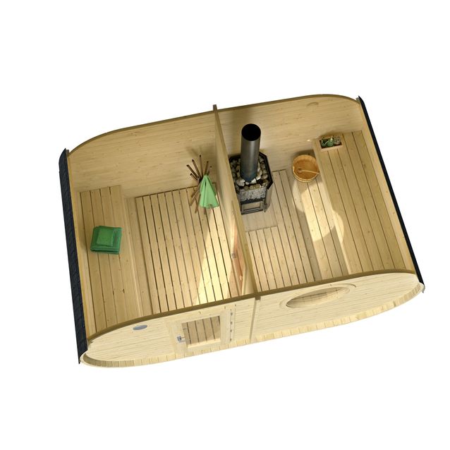 Tynnyrisauna Tene Hanko 9.4m²