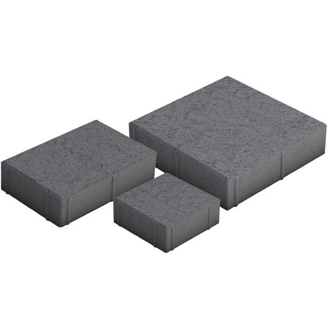 Roomalaiset pienet kivet HB-Betoni, 60mm, musta