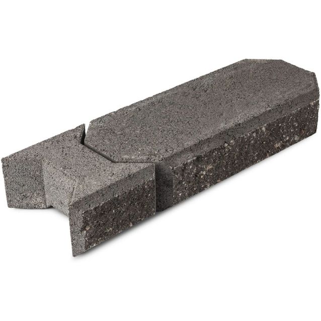 Vallikivi HB-Betoni, 630x215x100mm, kansipari, musta