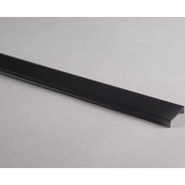 Kupu Hide-a-lite alumiiniprofiilille 28mm 2m musta