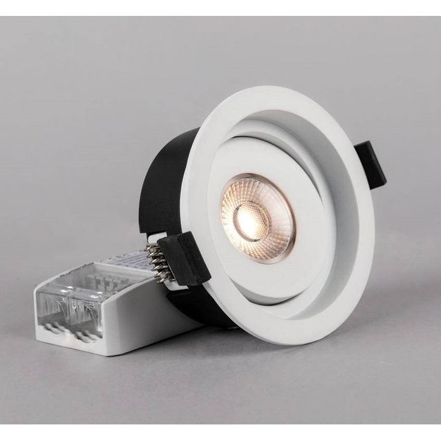 LED-alasvalo Hide-a-lite Level Quick ISO säädettävä valkoinen