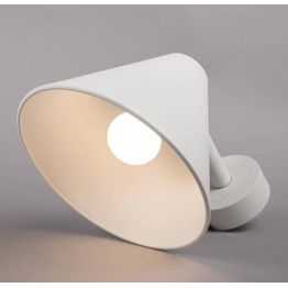 Seinävalaisin Hide-a-lite Peak E27 valkoinen