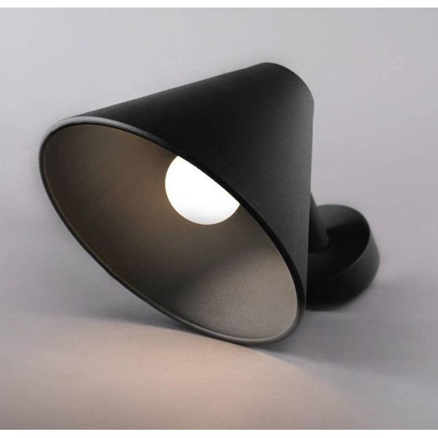 Seinävalaisin Hide-a-lite Peak E27 antrasiitti