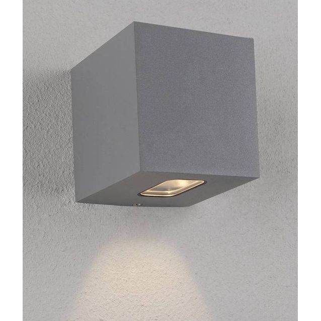 LED-seinävalaisin Hide-a-lite Cube I 3000K harmaa