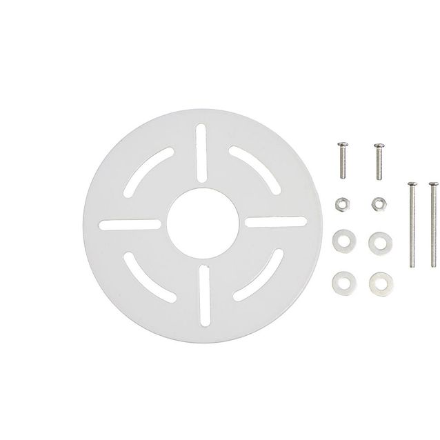 Kattovalaisimen asennuslevy Heat, valkoinen