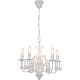 Kristallikruunu Heat Pradium Ø50cm E27 valkoinen