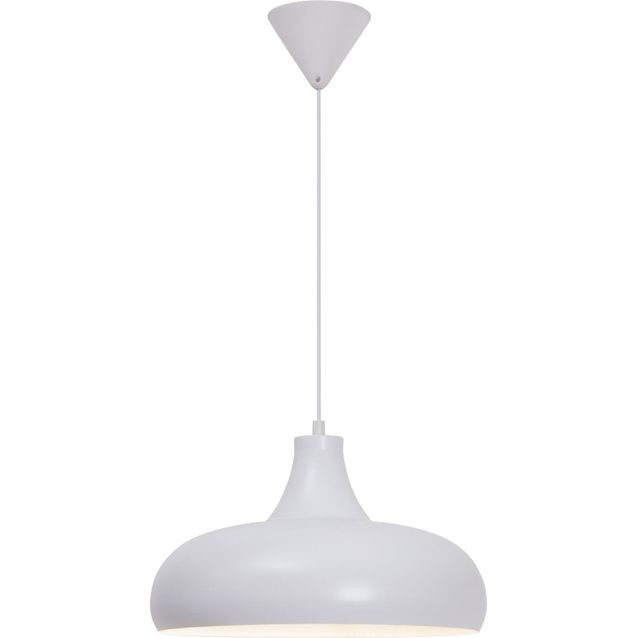 Riippuvalaisin Heat Fungus Ø36cm E27 valkoinen