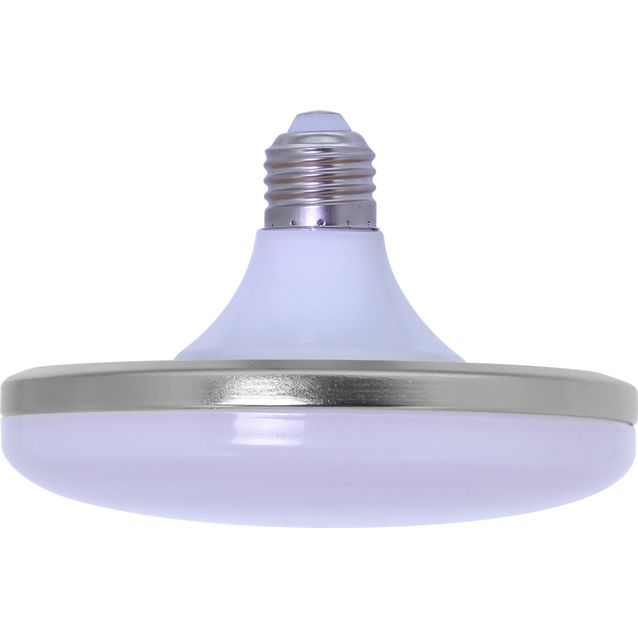 Polttimo/monikäyttövalaisin Heat Ufo 18W LED E27 Ø15.5cm valkoinen