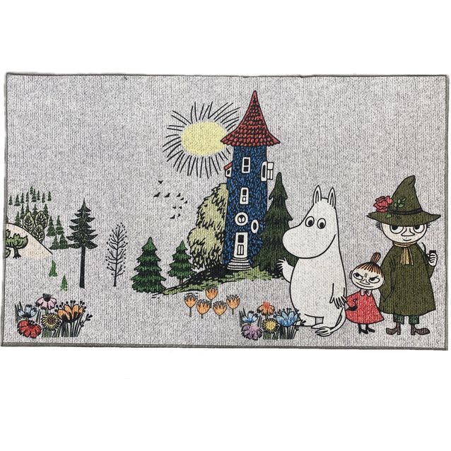 Matto Muumi Muumilaakso 50x80cmharmaa